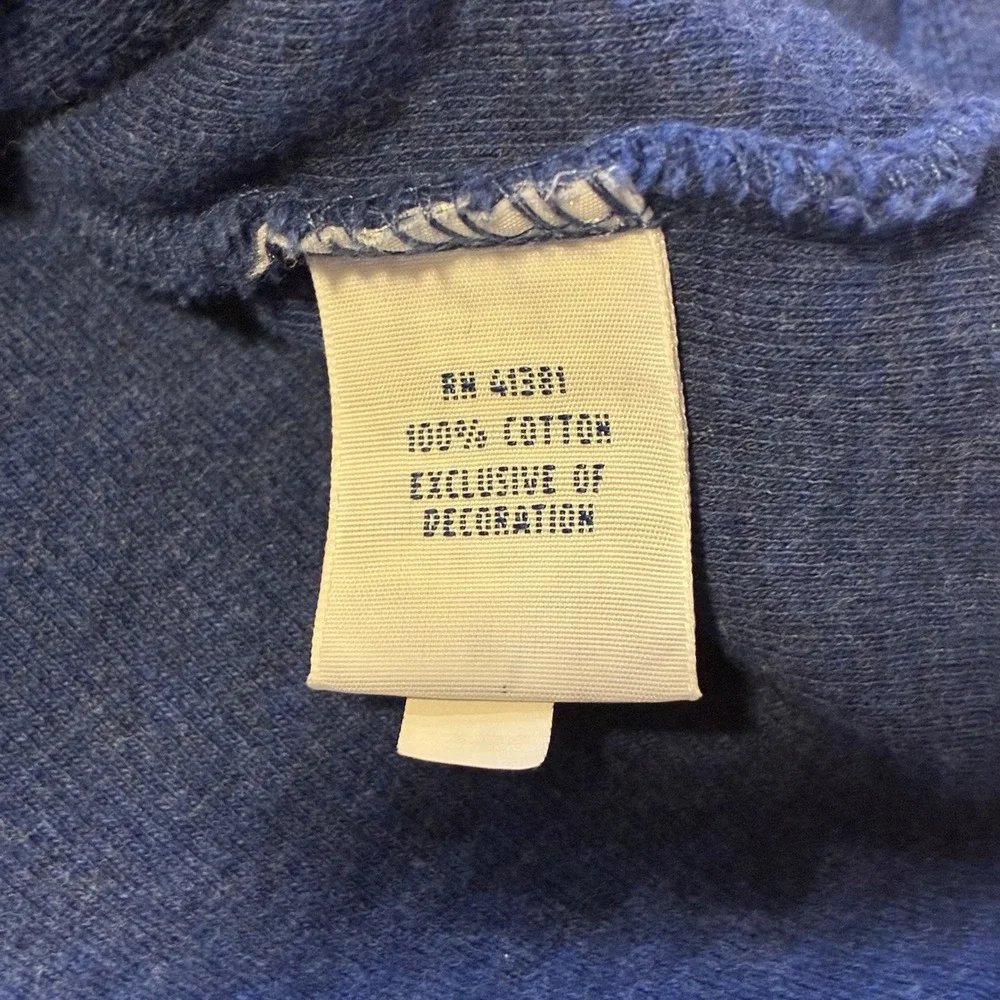 Polo Ralph Lauren Sweater Men's XL Tall Royal Blue 1/4 Zip Pullover Pony‎ Preppy